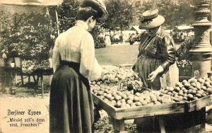 Germany Berliner Typen Wieviel sell'n denn sind Frauchen?, Postcard.