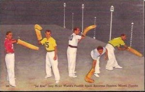 FL Miami Biscayne Jai-Alai Players 1952