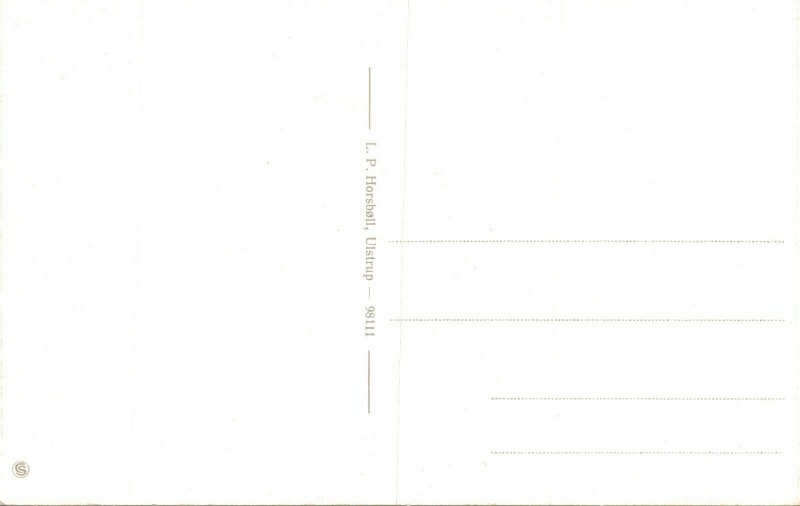 Denmark Broen Ved Ulstrup Vintage Postcard 08.72