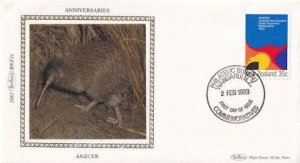 Anzcer Benham Bird New Zealand First Day Cover