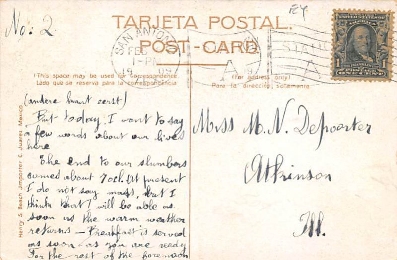 Bullfighting Tarjeta Postal Bullfighting 1909 