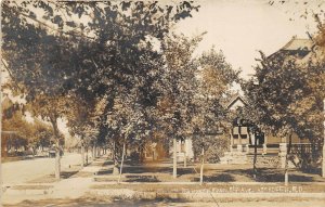 Aberdeen South Dakota 1909 RPPC Real Photo Postcard North From 5th Avenue