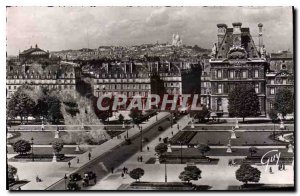 Postcard Old Paris and Wonders The Montmartre to Louvre Palace