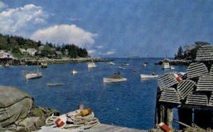 Lobster Boats & Gear in Misc, Maine