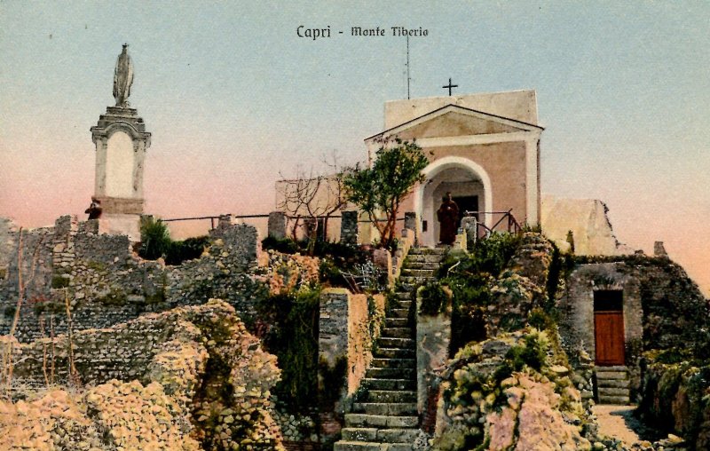 Italy - Capri. Mount Tiberio