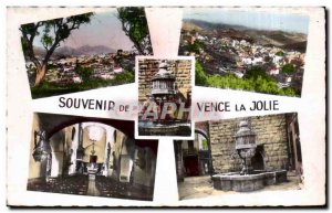 Old Postcard Souvenir De Vence La Jolie
