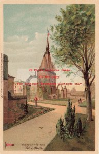 MO, Saint Louis, Missouri, Washington Terrace, PMC, Private Mailing Card