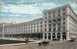 Alexander Young Hotel, Honolulu, Territory of Hawaii, Early Postcard, Unused