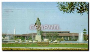 Old Postcard Santa Clara Civic Center Park