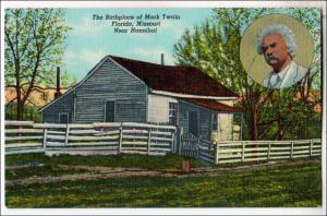 Birthplace Mark Twain, Florida MO