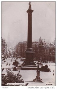 RP, Nelson's Monument, London, England, UK, 1920-1940s