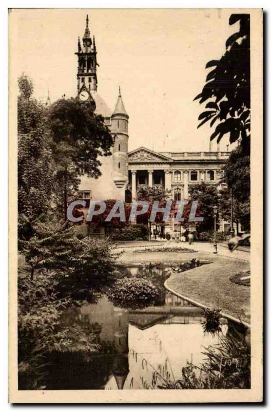 Toulouse - Le Donjon du Capitole Square and Old Postcard