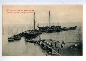 225378 RUSSIA Baikal Siberian marina Scherer 1902 #20 postcard