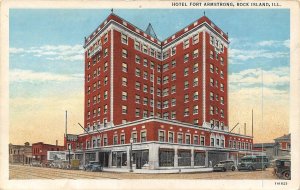Hotel Fort Armstrong Rock Island Illinois postcard