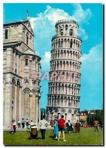 Postcard Modern Pisa Tower Penchee