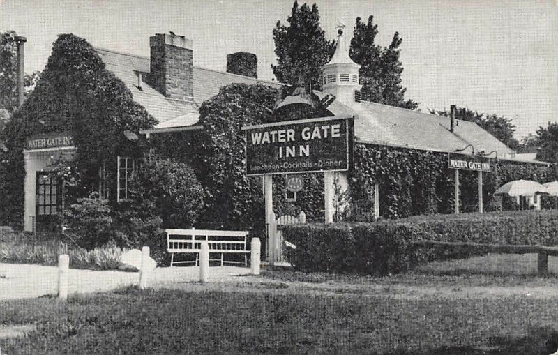 Water Gate Inn Restaurant Advertising Vintage Washington DC  P215