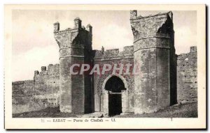 Postcard Old Gate Chelleh Rabat Morocco
