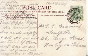 Genealogy Postcard - Hammond - Sculptor, 46 Kings Rd, Henley-On-Thames Ref 5228A