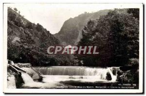 Old Postcard Thiers durolle to the End of the World Margeride and factory Rec...