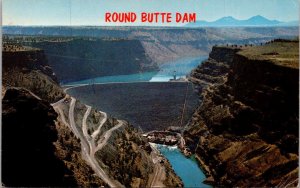 Oregon Round Butte Dam 1980