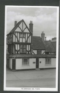 Ca 1956 Real Photo Post Card Great Britain Thames The Bird Cage Inn