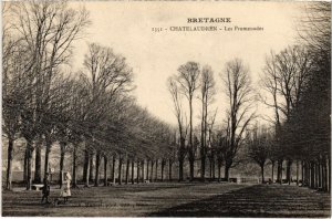 CPA CHATELAUDREN Les Promenades (1296027)