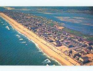 Unused Pre-1980 AERIAL VIEW OF MOTELS LONG BEACH Ocean City Maryland MD d7116@