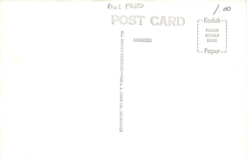 D45/ White Springs Florida Fl Real Photo RPPC Postcard 50s Stephen Foster Museum