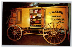 An 1870 Peddler's Wagon Pioneer Village Minden Nebraska Postcard