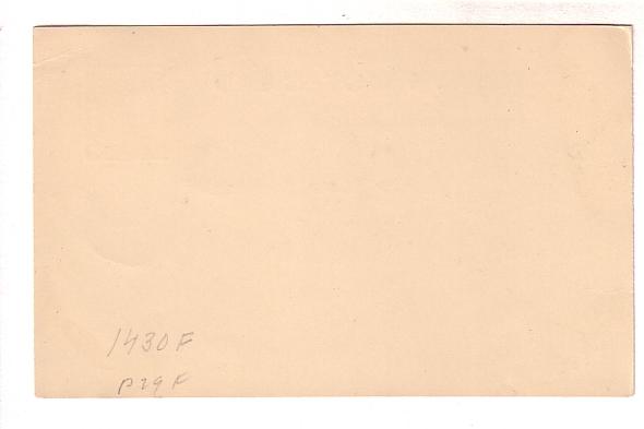 Postal Stationery Postcard Canada 1 Cent Yellow, King George V, P29F