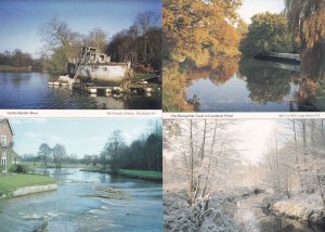 Hamble Rother Test River Basingstoke Canal 4x Hampshire Womens Institute Post...