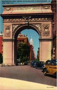 CPA AK George Washington Arch NEW YORK CITY USA (790038)