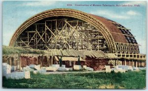 M-36367 Construction of Mormon Tabernacle Salt Lake City Utah