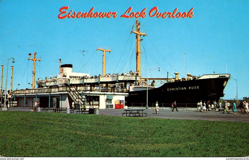 New York Massena Eisenhower Lock 1965