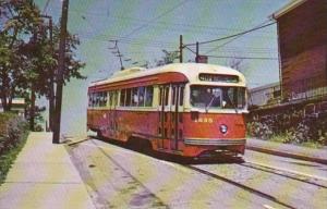 Trolley Pittsburgh Railways PCC Car #1635