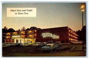 c1960's Holiday Inn Cars Roadside Alexandria Virginia VA Classic Cars Postcard