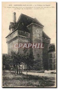 Varennes sur Allier Old Postcard The castle Gayette