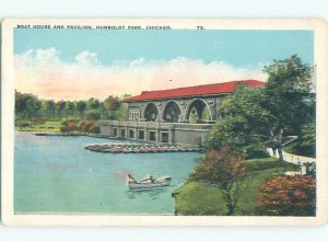 Pre-chrome PARK PAVILION Chicago Illinois IL AF5448