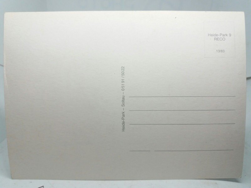 Heide Park Soltau Vintage Multiview Postcard