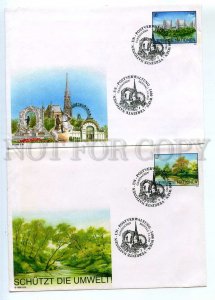 440728 UNITED NATIONS Wien 1995 set postal Covers P/ stationery First Day Covers