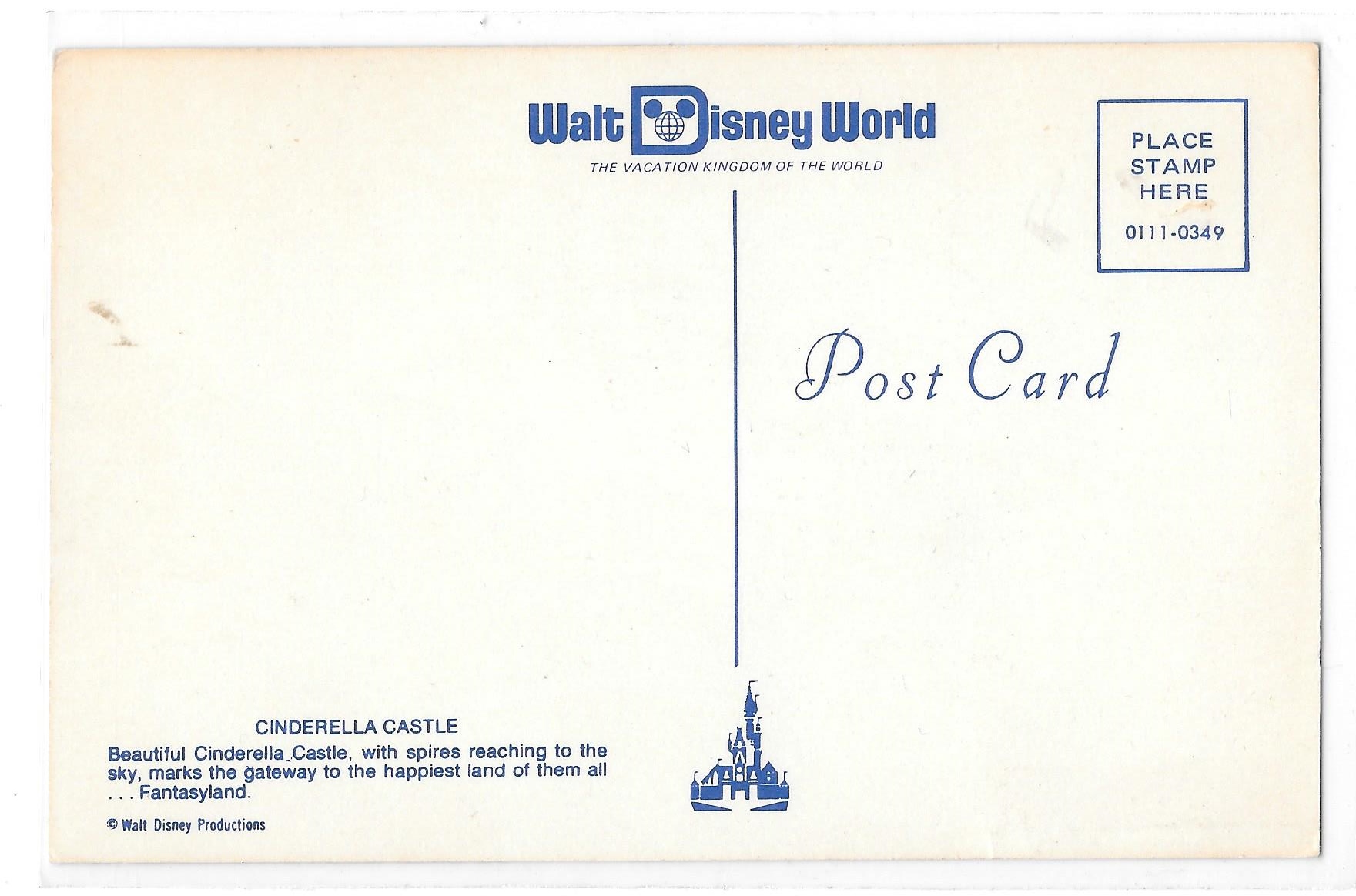 Walt Disney World Cinderella Castle Orlando Fl Vintage Postcard | Canada -  Quebec - Trois-Rivieres, Postcard