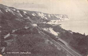 uk30566 the warren folkestone real photo uk