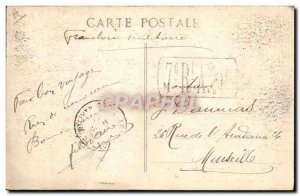 Postcard Old English Army Artillery Crossing Compiegne