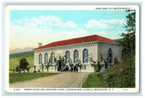 c1920s Power House and Aeration Plant Catskill Mountain New York NY Postcard