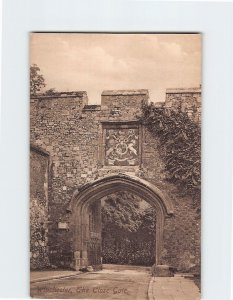 Postcard The Close Gate Winchester England