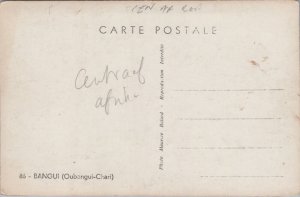 Central African Republic Bangui Oubangui Chari Vintage RPPC C010