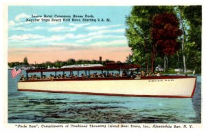 New York Alexandria Bay Uncle Sam Boat tours