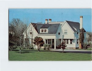 Postcard Summer Home of John F. Kennedy Hyannis Port Massachusetts USA