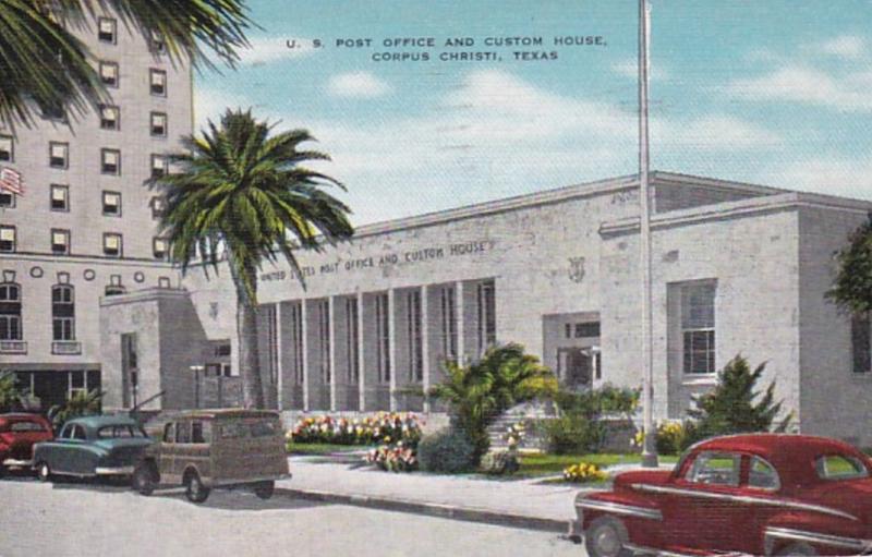 Texas Corpus Christi Post Office and Custom House 1950