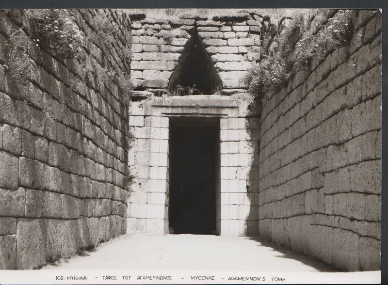 Greece Postcard - Mycenae - Agamemnon's Tomb, Near Mikines RR2025